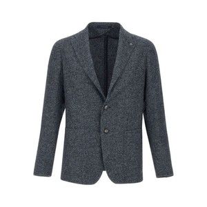 Tagliatore Textured Blazer With Notch Lapel And Tailored Fit - NWT
